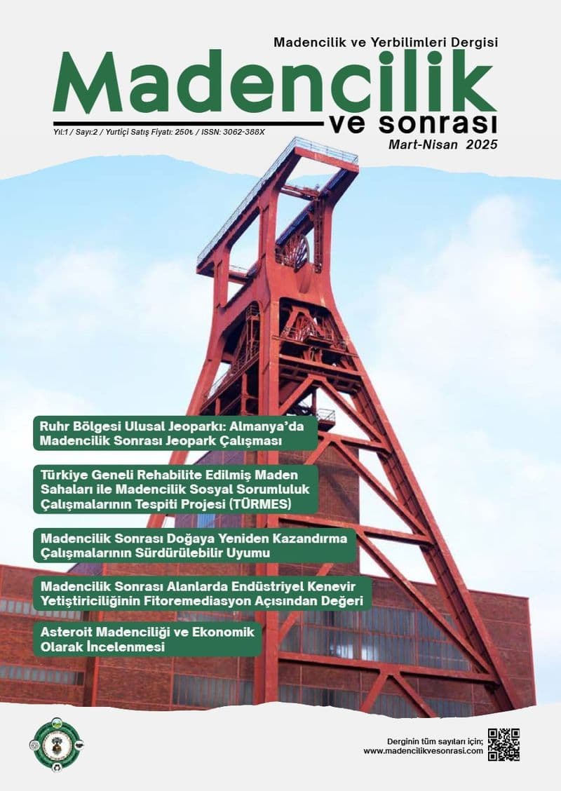 Madencilik ve Sonrası Dergisi 2. Sayı kapağı
