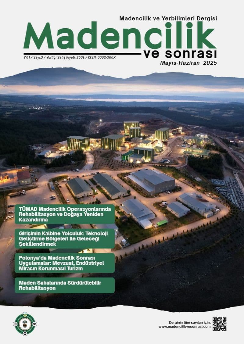 Madencilik ve Sonrası Dergisi 3. Sayı kapağı
