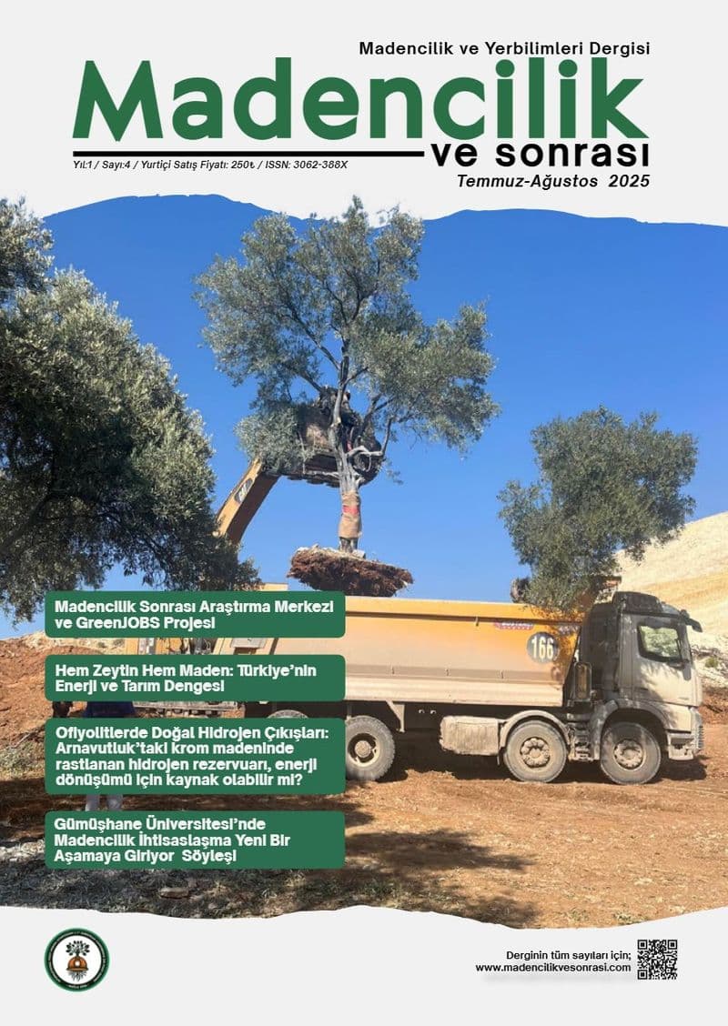 Madencilik ve Sonrası Dergisi 4. Sayı kapağı