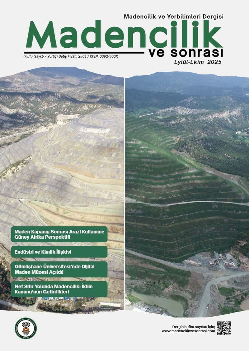 Madencilik ve Sonrası Dergisi 5. Sayı kapağı
