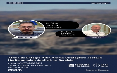 “Afrika’da Entegre Altın Arama Stratejileri: Jeolojik Haritalamadan Jeofizik ve Sondaja” Sunumu