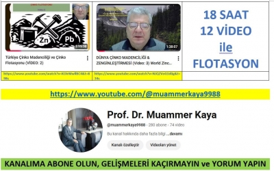 Ücretsiz Türkçe Flotasyon Eğitimi