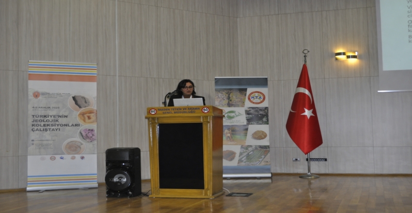 Türkiye'nin Jeolojik Koleksiyonları Çalıştayı Haberi
