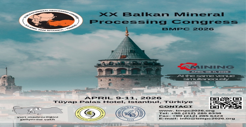 20. Balkan Cevher Hazırlama Kongresi (BMPC)