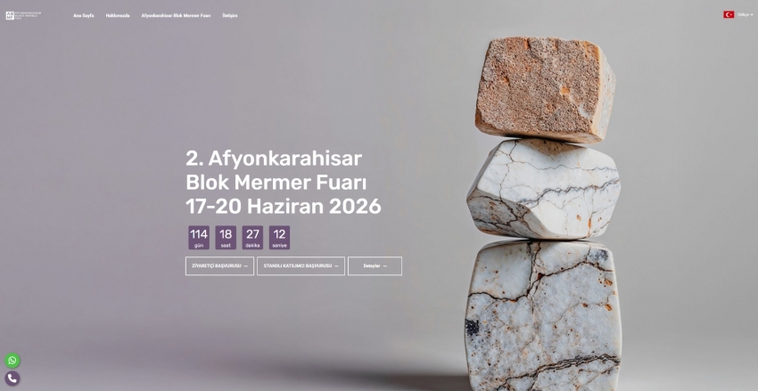 2. Afyonkarahisar Blok Mermer Fuarı